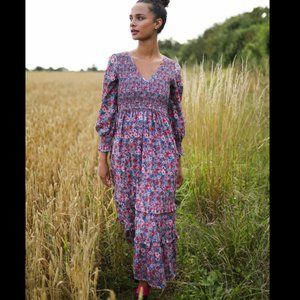 NWT Pink City Prints Isabel Dress - M